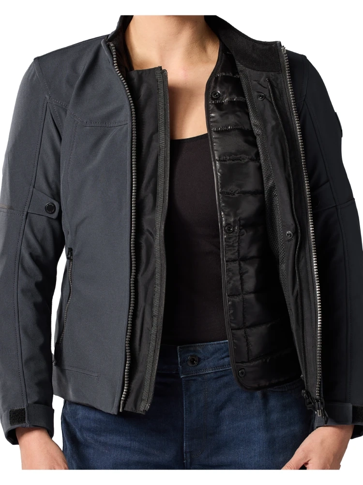 Kurtka motocyklowa damska tekstylna REV’IT! Shade 2 H2O niebieska