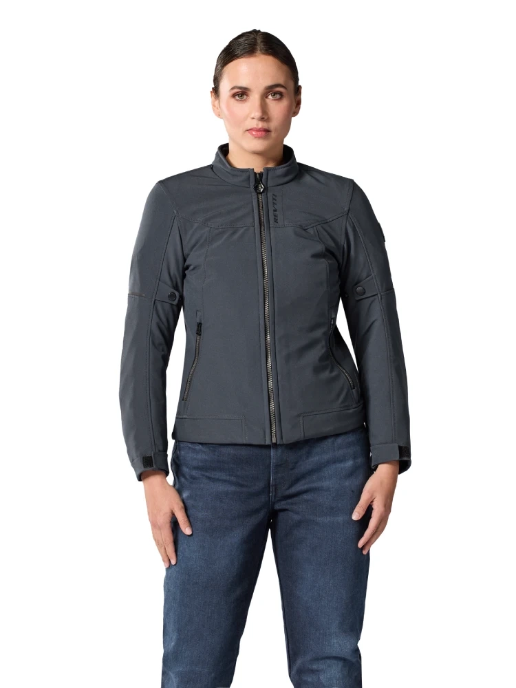 Kurtka motocyklowa damska tekstylna REV’IT! Shade 2 H2O niebieska