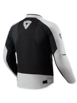 Kurtka motocyklowa tekstylna REV’IT! GT-R 4 Air szaro-czarna