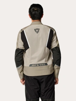 Kurtka motocyklowa tekstylna REV’IT! Airwave 4 brązowo-czarna