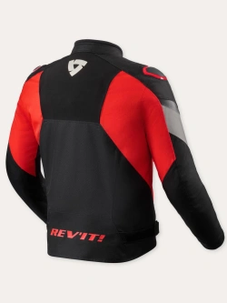Kurtka motocyklowa tekstylna REV’IT! Control H2O czarno-czerwona