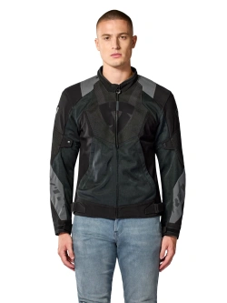 Kurtka motocyklowa tekstylna REV’IT! Hyperspeed 3 GT Air czarno-szara