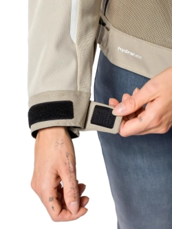 Kurtka motocyklowa damska tekstylna REV’IT! Torque 3 H2O brązowo-biała