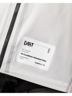 Kurtka przeciwdeszczowa REV’IT! Barrier 2 H2O biała