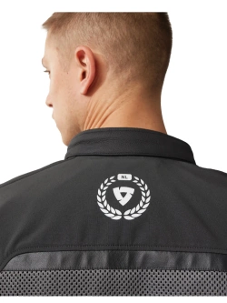 Kurtka motocyklowa tekstylna REV’IT! Swiftblade czarno-czerwona