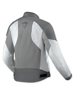 Kurtka motocyklowa damska tekstylna REV’IT! Torque 3 H2O szaro-różowa