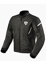 Kurtka motocyklowa tekstylna REV’IT! Torque 2 H2O czarno-biała