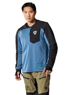 Bluza enduro REV’IT! Sierra 2 niebiesko-czarna