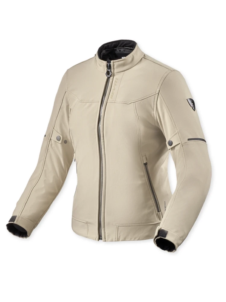 Kurtka motocyklowa damska tekstylna REV’IT! Shade 2 H2O brązowa