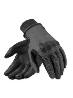 Rękawice motocyklowe skórzano-tekstylne REV’IT! Hydra 3 H2O szaro-czarne