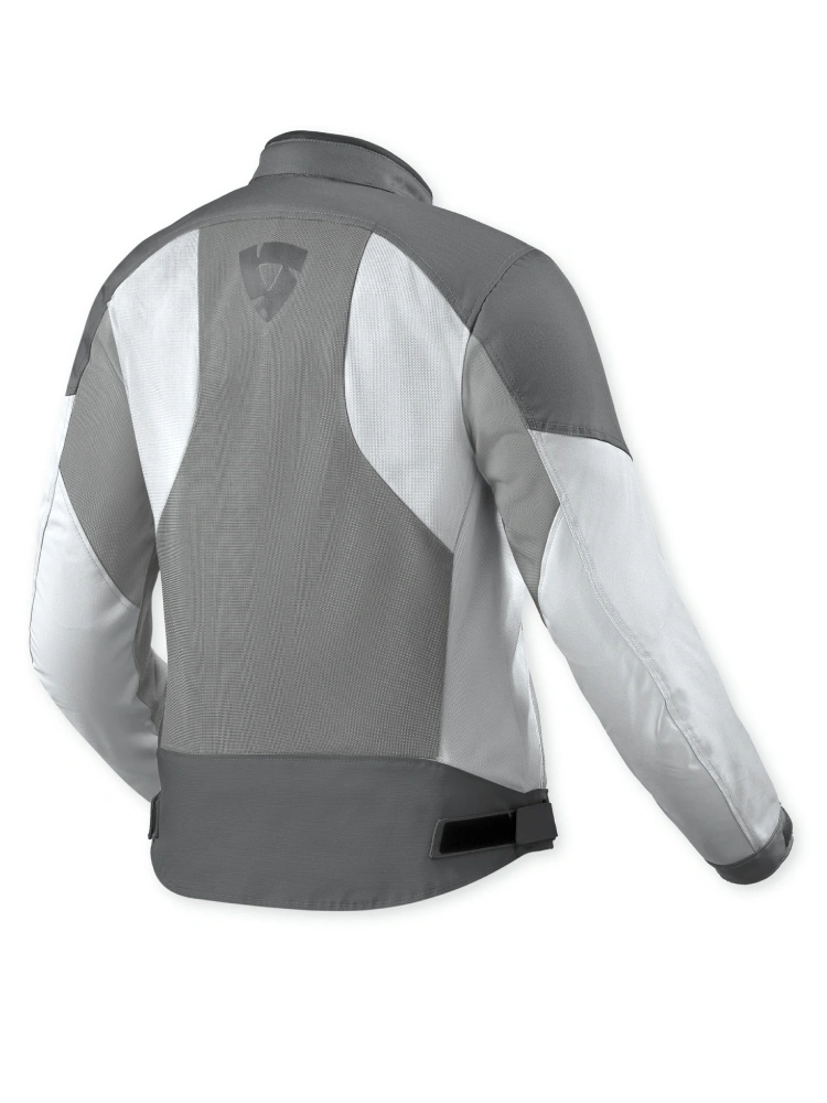 Kurtka motocyklowa damska tekstylna REV’IT! Torque 3 H2O szaro-różowa