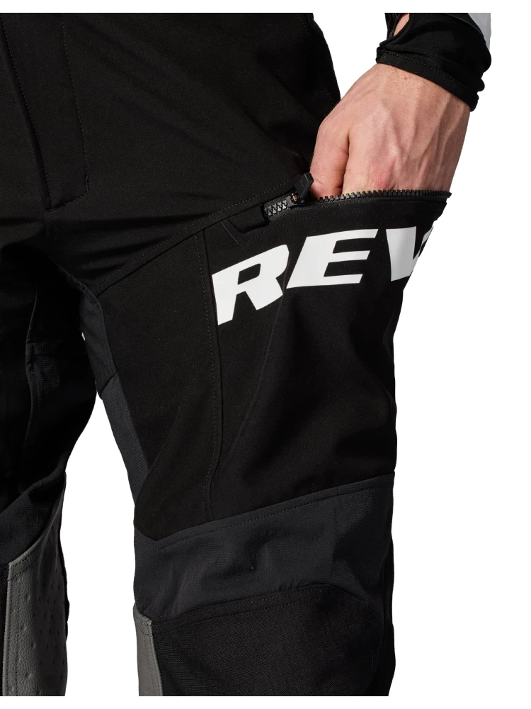 Spodnie cross REV’IT! Lejano czarno-czerwone