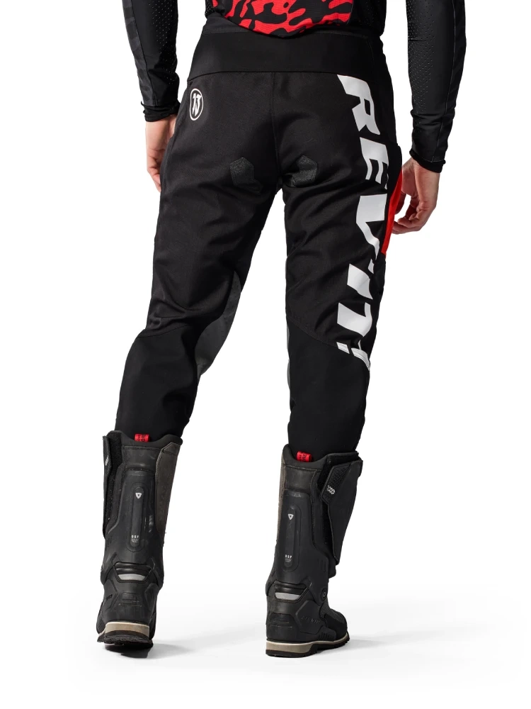Spodnie cross REV’IT! Lejano czarno-czerwone
