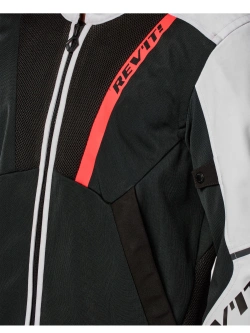 Kurtka motocyklowa tekstylna REV’IT! GT-R 4 Air czarno-biała