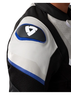 Kombinezon motocyklowy dwuczęściowy REV’IT! Beta 2 czarno-jasnoszary