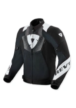 Kurtka motocyklowa tekstylna REV’IT! Hyperspeed 3 GT Air czarno-biała