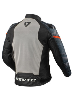 Kurtka motocyklowa tekstylna REV’IT! Apex Air H2O czarno-fluo czerwona