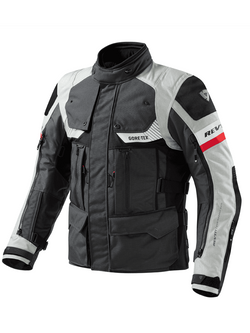 Kurtka motocyklowa tekstylna REV'IT! Defender PRO GTX czarno-szara