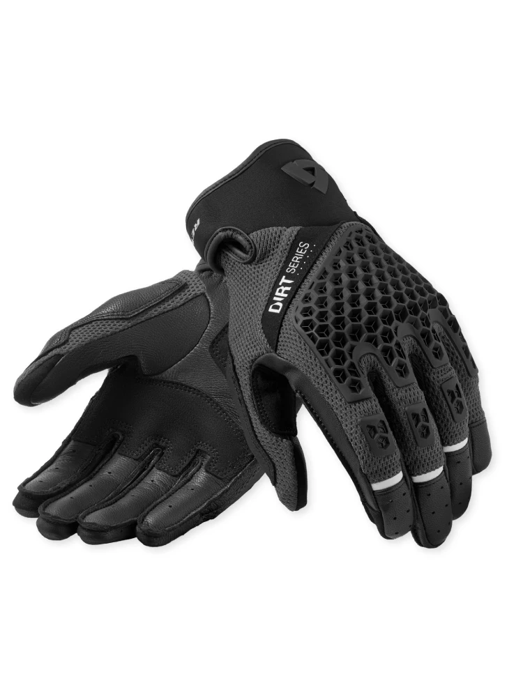 Rękawice cross REV’IT! Caliber 2 czarno-szare