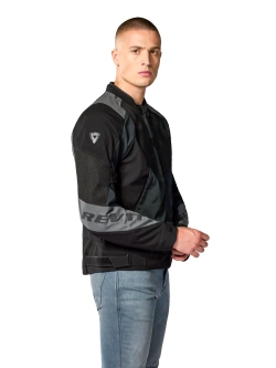 Kurtka motocyklowa tekstylna REV’IT! Hyperspeed 3 GT Air czarno-szara