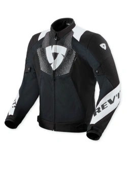 Kurtka motocyklowa tekstylna REV’IT! Hyperspeed 3 GT Air czarno-biała