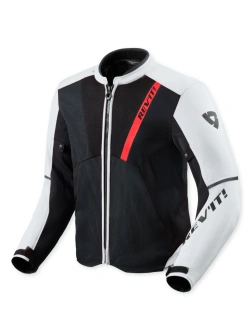 Kurtka motocyklowa tekstylna REV’IT! GT-R 4 Air czarno-biała