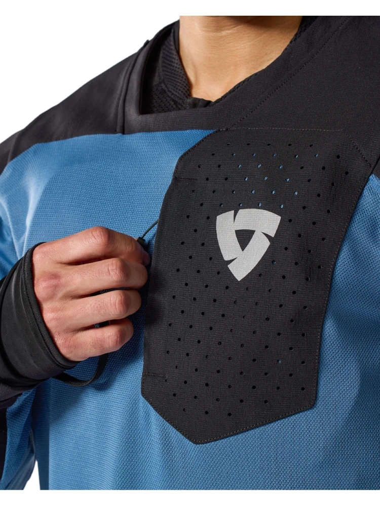 Bluza enduro REV’IT! Sierra 2 niebiesko-czarna