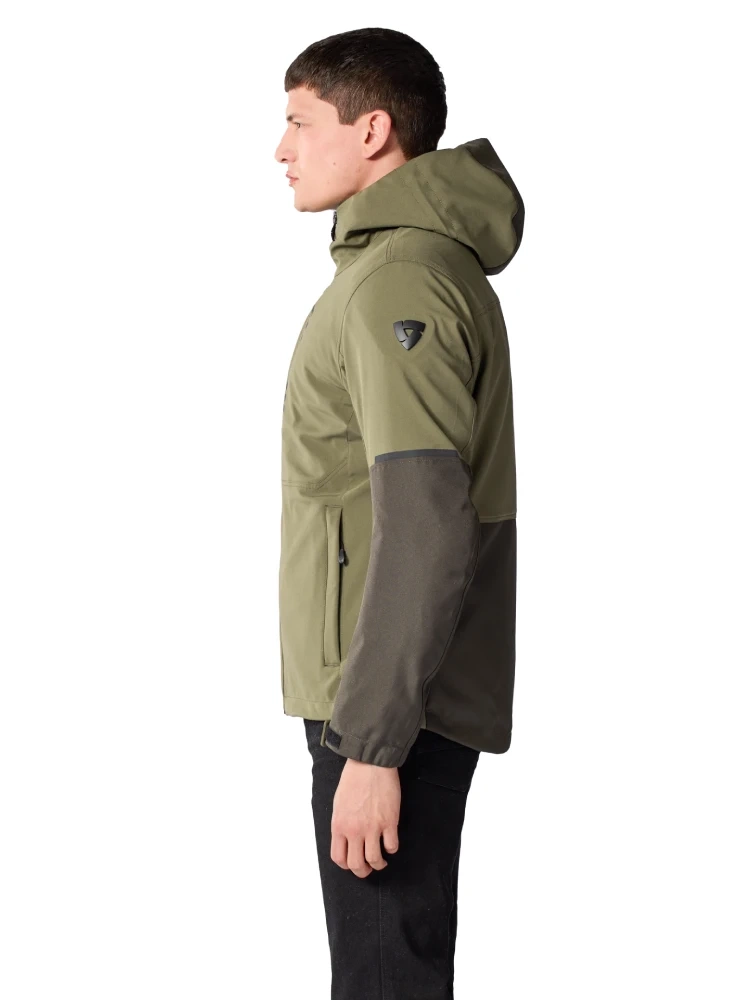 Kurtka motocyklowa tekstylna REV’IT! Traffic 2 H2O zielona