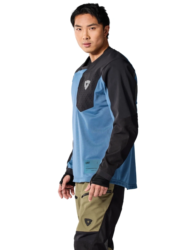 Bluza enduro REV’IT! Sierra 2 niebiesko-czarna