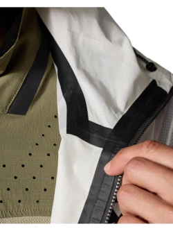 Kurtka przeciwdeszczowa REV’IT! Barrier 2 H2O biała