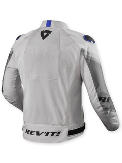 Kurtka motocyklowa tekstylna REV’IT! Quantum 3 Air szaro-niebieska