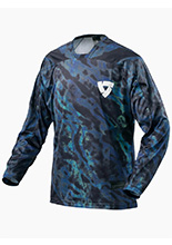 Bluza enduro REV’IT! Emulsion niebiesko-czarna