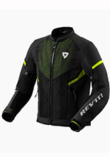 Kurtka motocyklowa tekstylna REV’IT! Hyperspeed 2 GT Air czarno-fluo żółta